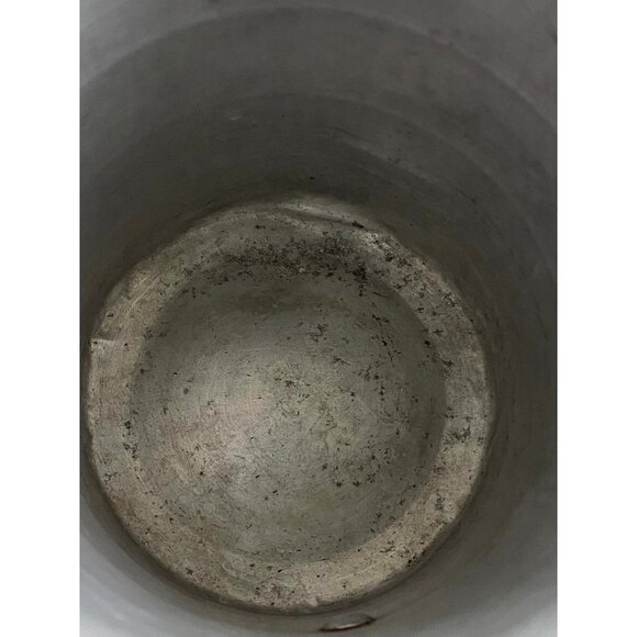 Vintage 1 Qt Aluminum Measuring Pitcher Handle Stamped LAB Laboratory Science - Picture 5 of 6